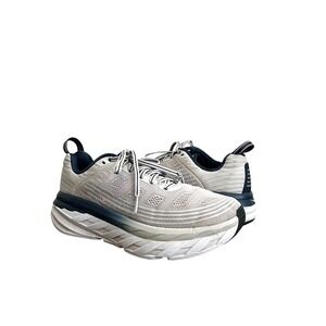Hoka One One Bondi 6 Womens Running Shoes 8 Lunar Rock Nimbus Cloud 1019270 LRNC